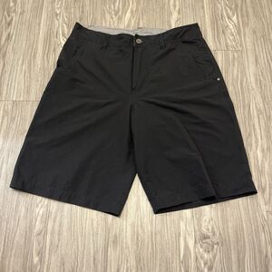 Lululemon Shorts Mens 34 Black Chino Stretch Performance Golf Casual